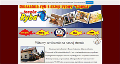 Desktop Screenshot of kudowa-ryby.pl