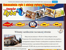 Tablet Screenshot of kudowa-ryby.pl